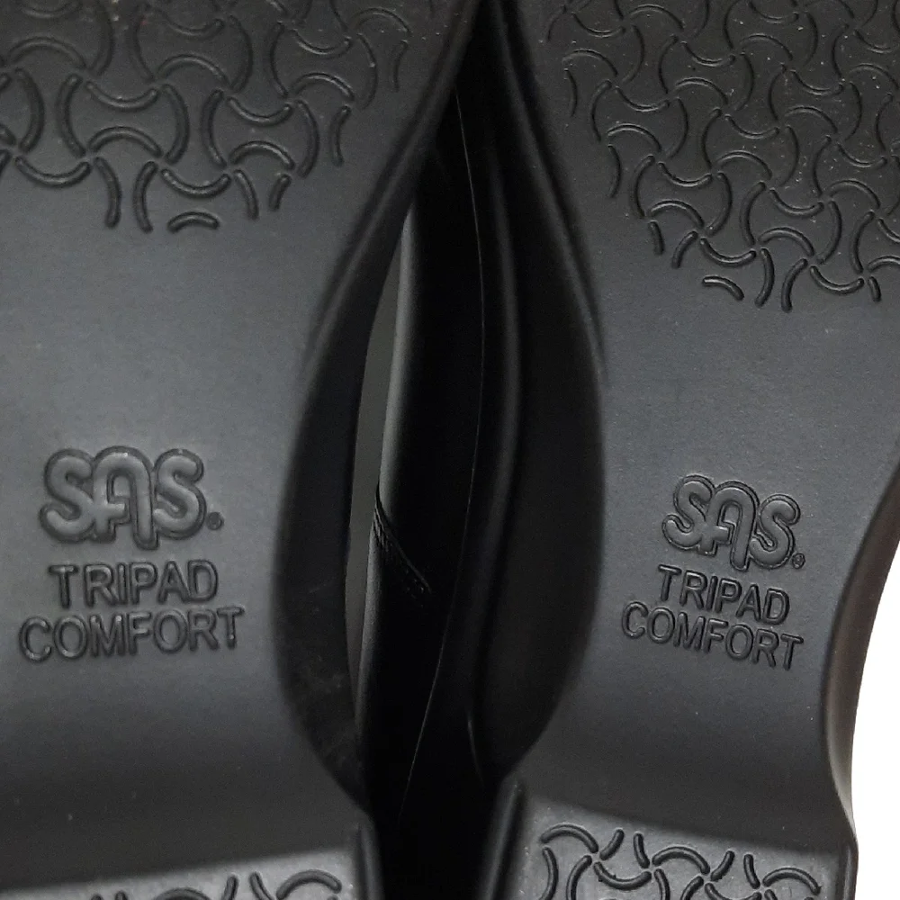 SAS Black Mary Jane Flats - Picture 7 of 11